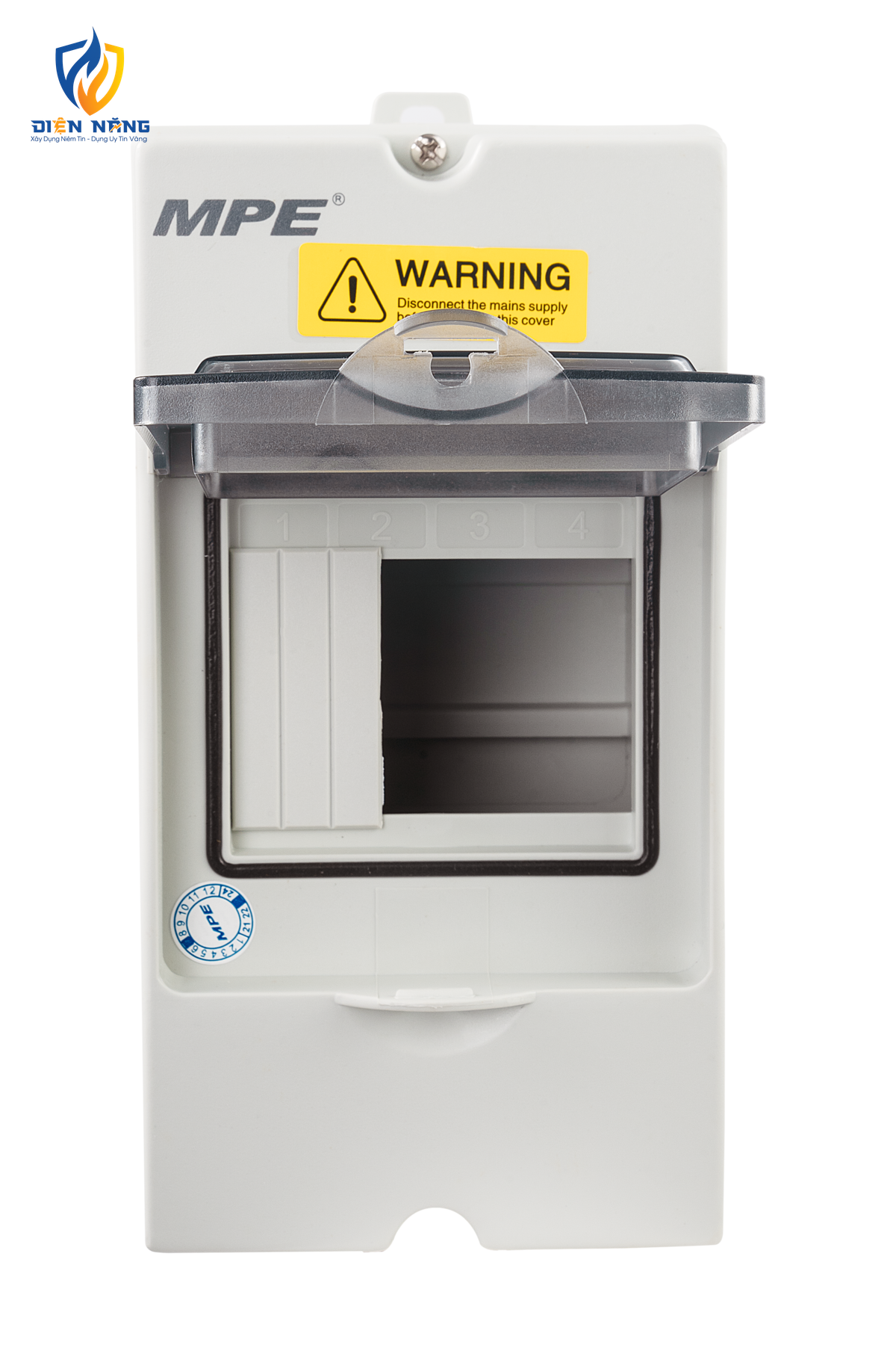 Tủ điện chống thấm IP66 chứa MCB 2-4 cực WP-4 - anh 5