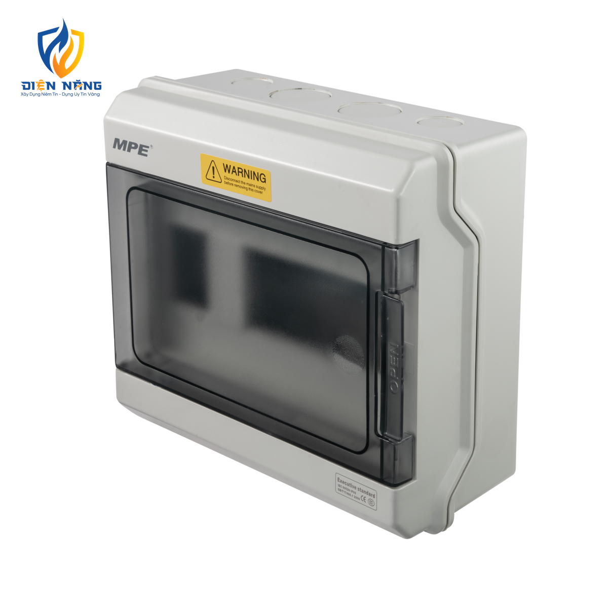 Tủ điện chống thấm IP66 chứa MCB 7-9 cực WP-9
