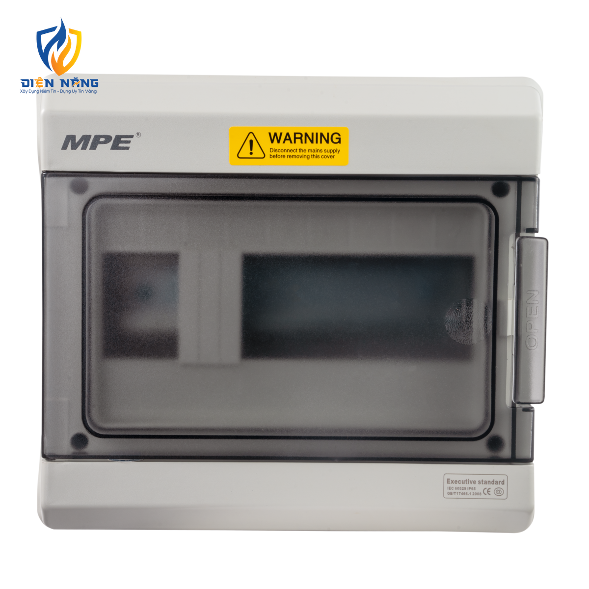 Tủ điện chống thấm IP66 chứa MCB 7-9 cực WP-9 - anh 2