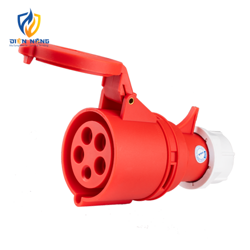 Ổ cắm di động có kẹp giữ dây 5 cực, 32A, IP44 mã MPN-225