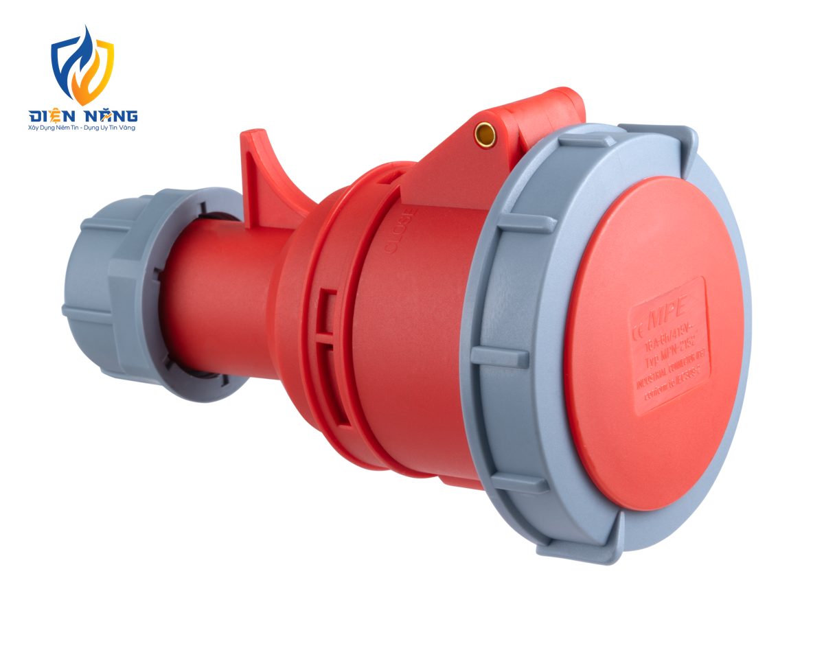 Ổ cắm di động có kẹp giữ dây 5 cực, 16A, IP67 mã MPN-2152 - anh 3