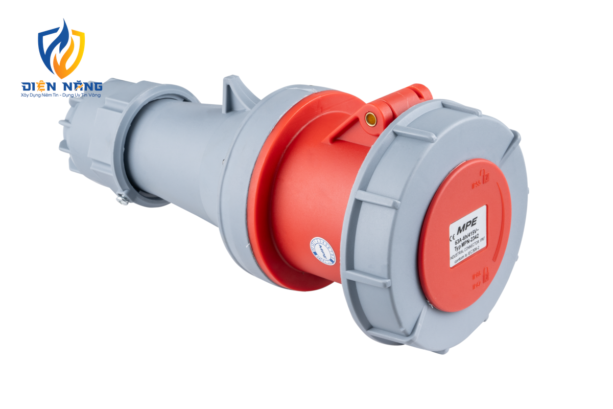 Ổ cắm di động có kẹp giữ dây 4 cực, 63A, IP67 mã MPN-2342 - anh 3