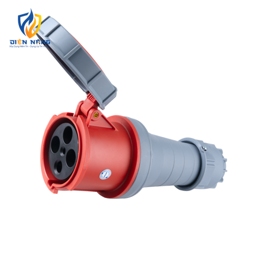 Ổ cắm di động có kẹp giữ dây 4 cực, 125A, IP67 mã MPN-2442