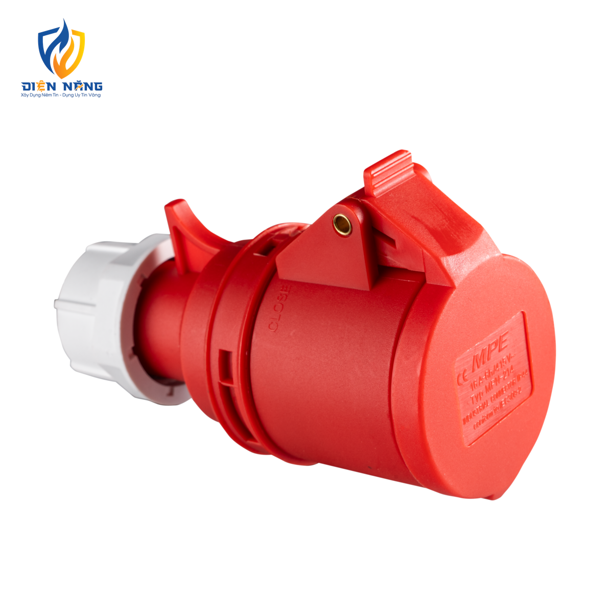 Ổ cắm di động có kẹp giữ dây 4 cực, 16A, IP44 mã MPN-214 - anh 2