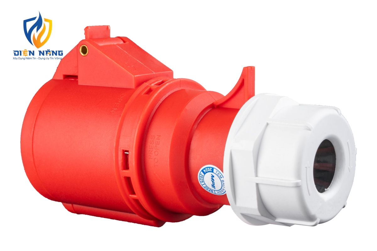 Ổ cắm di động có kẹp giữ dây 4 cực, 32A, IP44 mã MPN-224 - anh 4