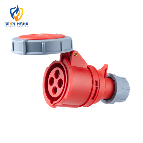 Ổ cắm di động có kẹp giữ dây 4 cực, 16A, IP67 mã MPN-2142
