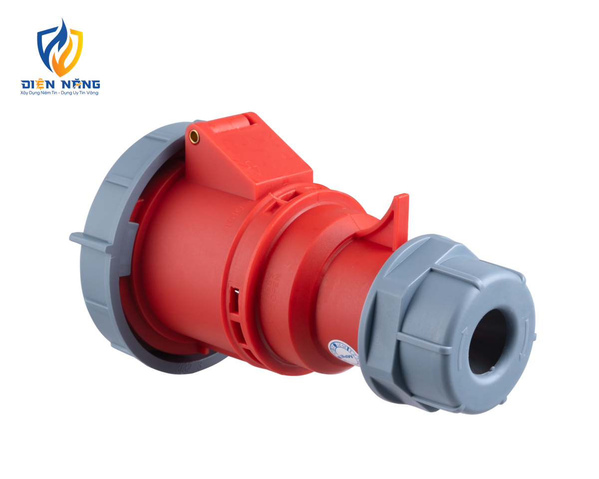 Ổ cắm di động có kẹp giữ dây 4 cực, 32A, IP67 mã MPN-2242 - anh 3