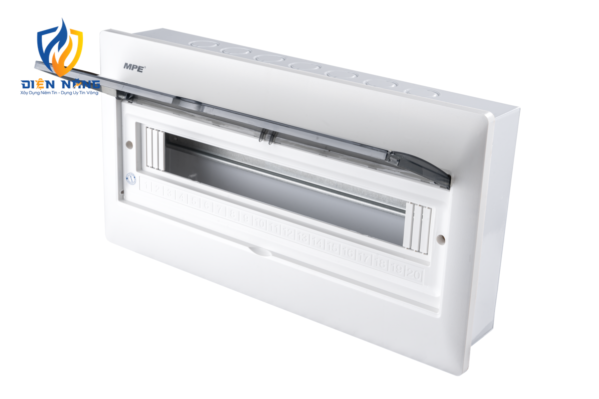Tủ điện âm tường chứa MCB 15-20 cực mã TS-20 - anh 2