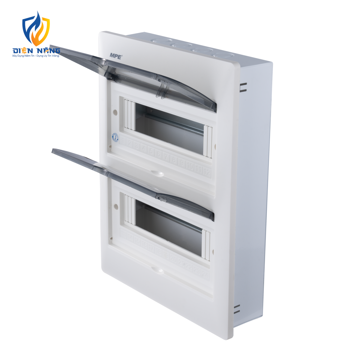 Tủ điện âm tường chứa MCB 21-24 cực mã TS-24 - anh 2