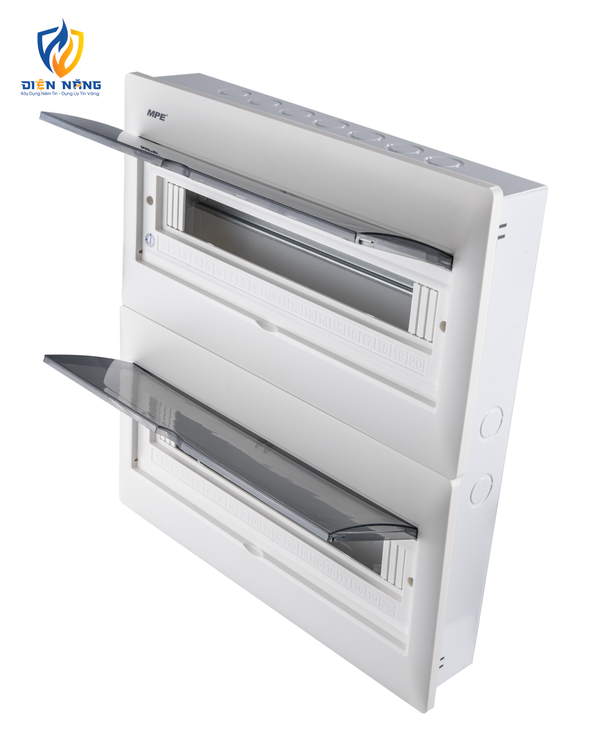 Tủ điện âm tường chứa MCB 33-40 cực mã TS-40 - anh 4
