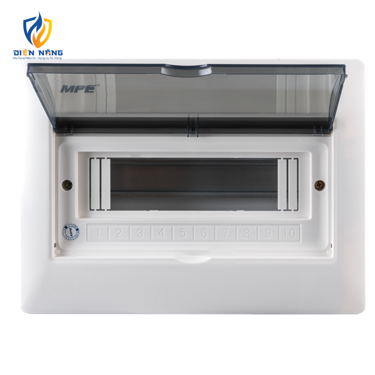 Tủ điện âm tường chứa MCB 7-10 cực mã TS-10 - anh 3