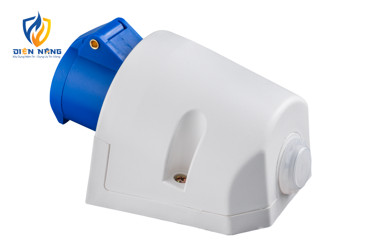 Ổ cắm cố định bắt trên tường 3 cực, 16A, IP44 mã MPN-113 - anh 2