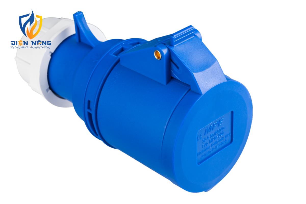 Ổ cắm di động có kẹp giữ dây 3 cực, 32A, IP44 mã MPN-223 - anh 3