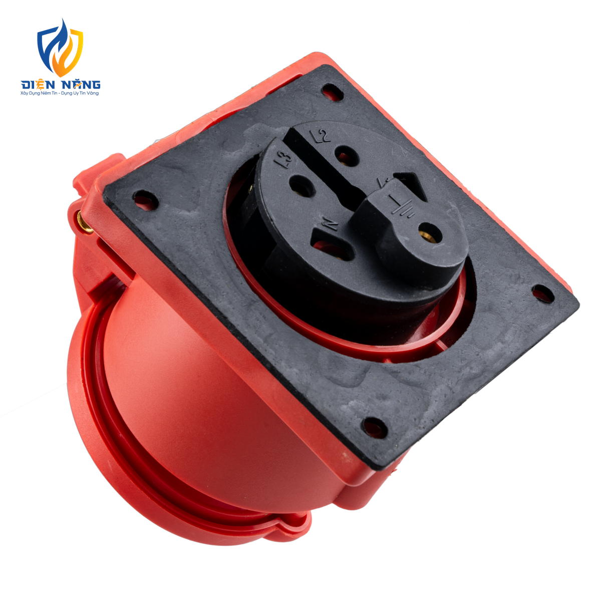Ổ cắm loại cố định bắt trên bảng điện 5 cực, 16A, IP44 mã MPN-315 - anh 2
