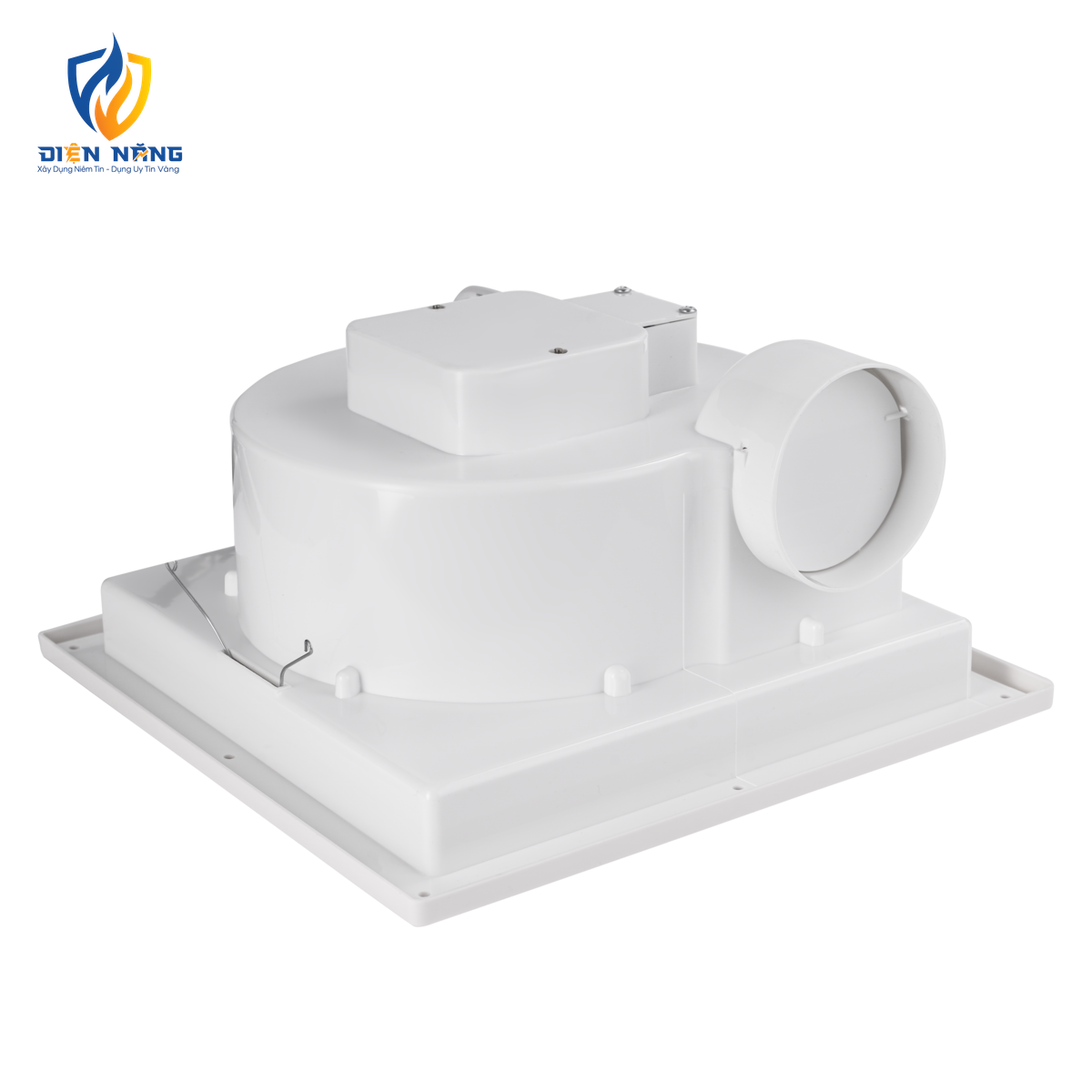 Quạt hút âm trần có mặt che bảo vệ, mặt vuông, đục lỗ trần 292mm mã AFC-300 - anh 3