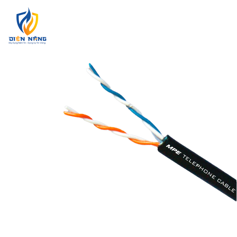 Cáp điện thoại 2 đôi (1/0.5mmx2P