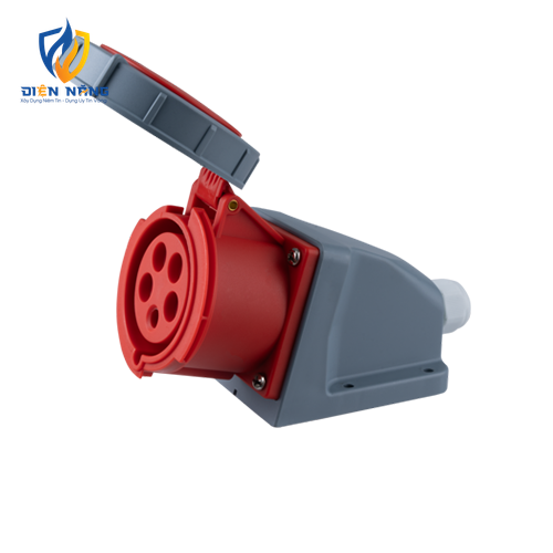 Ổ cắm cố định bắt trên tường 5 cực, 32A, IP67 mã MPN-1252