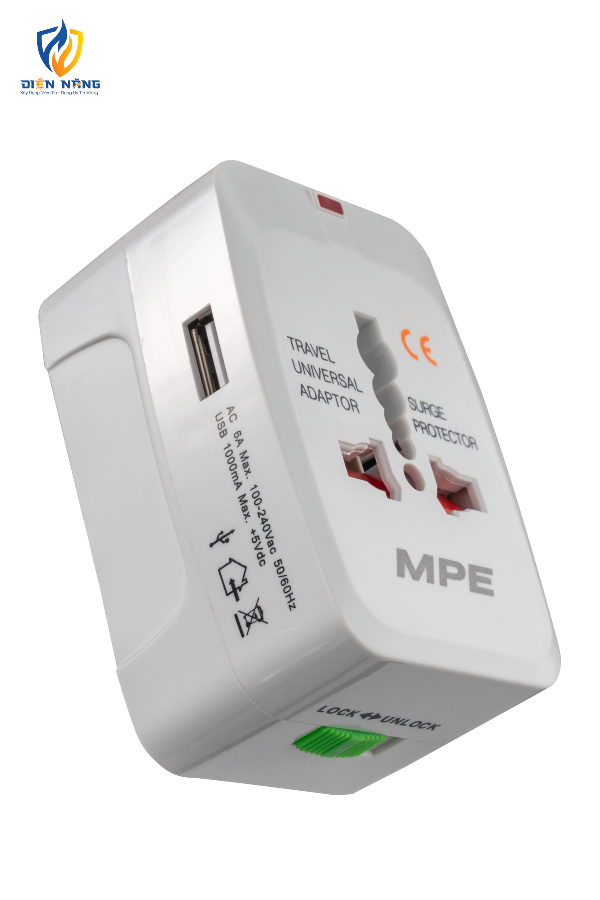Ổ cắm du lịch, Tích hợp cổng USB mã TA3