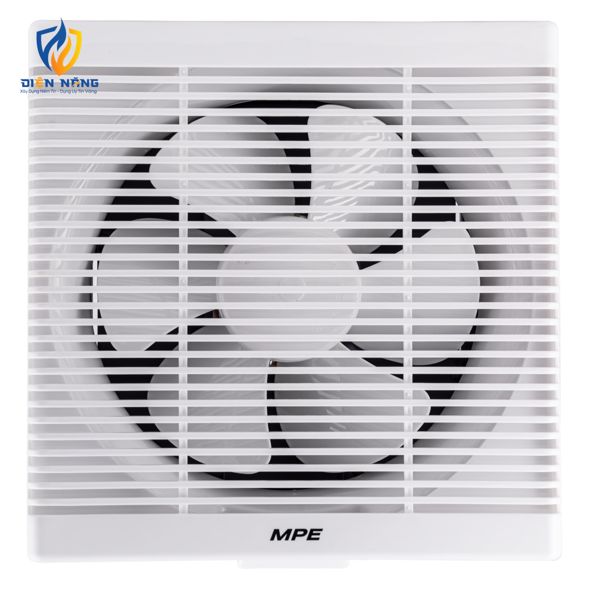 Quạt hút âm tường có mặt che bảo vệ, mặt vuông, đục lỗ tường 305mm mã AF-250 - anh 3