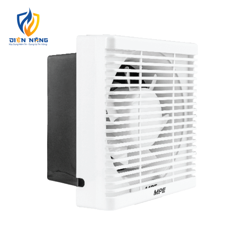 Quạt hút âm tường có mặt che bảo vệ, mặt vuông, đục lỗ tường 200mm mã AF-150