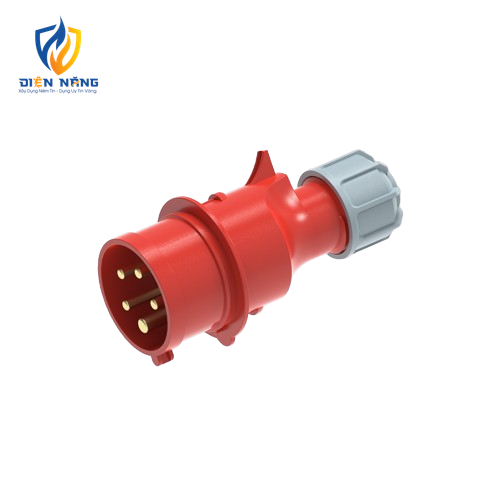 Phích cắm loại di động có kẹp giữ dây 5 cực, 16A, IP44 mã MPN2-015