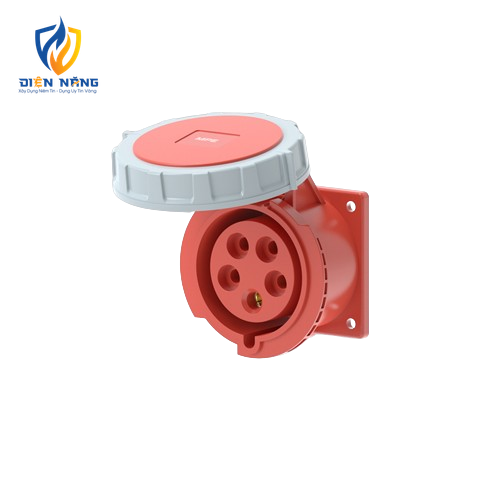 Ổ cắm loại cố định bắt trên bảng điện 5 cực, 32A, IP67 mã MPN2-3252