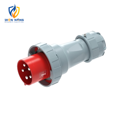 Phích cắm loại di động có kẹp giữ dây 5 cực, 125A, IP67 mã MPN2-045K