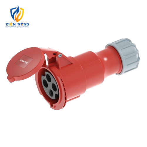 Ổ cắm di động có kẹp giữ dây 4 cực, 16A, IP44 mã MPN2-214