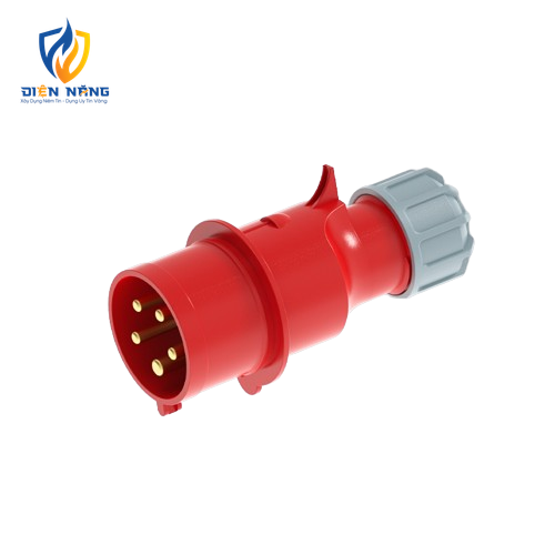 Phích cắm loại di động có kẹp giữ dây 5 cực, 32A, IP44 mã MPN2-025