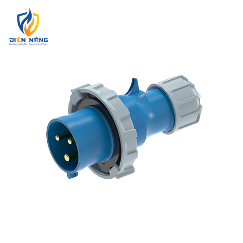 Phích cắm loại di động có kẹp giữ dây 3 cực, 16A, IP67 mã MPN2-0132