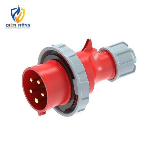 Phích cắm loại di động có kẹp giữ dây 5 cực, 16A, IP67 mã MPN2-0152