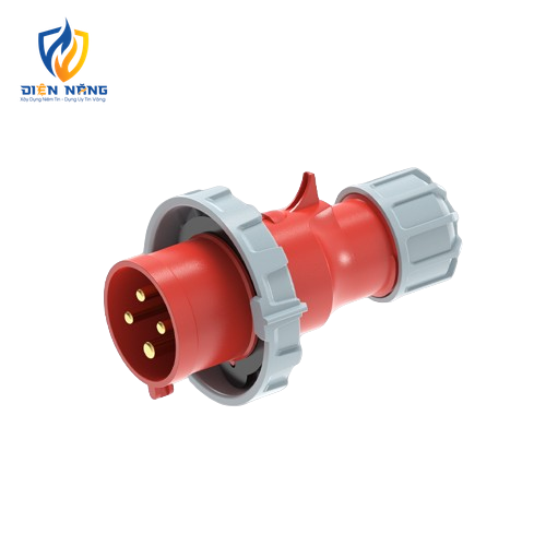 Phích cắm loại di động có kẹp giữ dây 4 cực, 32A, IP67 mã MPN2-0242