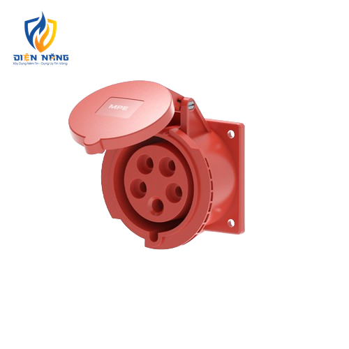 Ổ cắm loại cố định bắt trên bảng điện 5 cực, 16A, IP44 mã MPN2-315