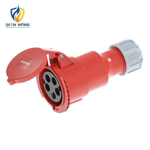 Ổ cắm di động có kẹp giữ dây 5 cực, 32A, IP44 mã MPN2-225