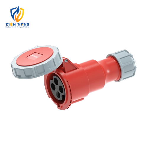 Ổ cắm di động có kẹp giữ dây 4 cực, 16A, IP67 mã MPN2-2142