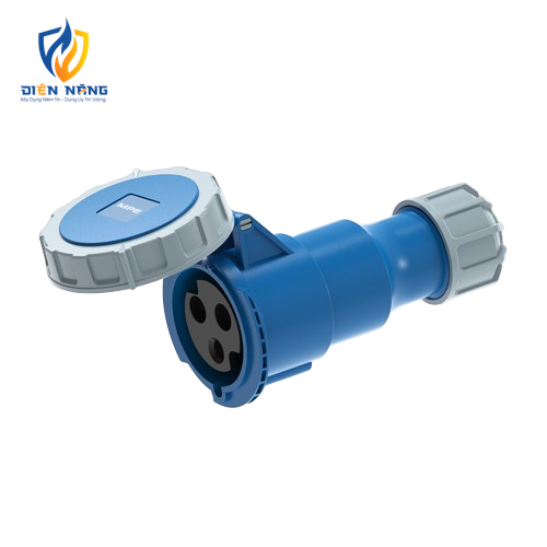 Ổ cắm di động có kẹp giữ dây 3 cực, 32A, IP67 mã MPN2-2232