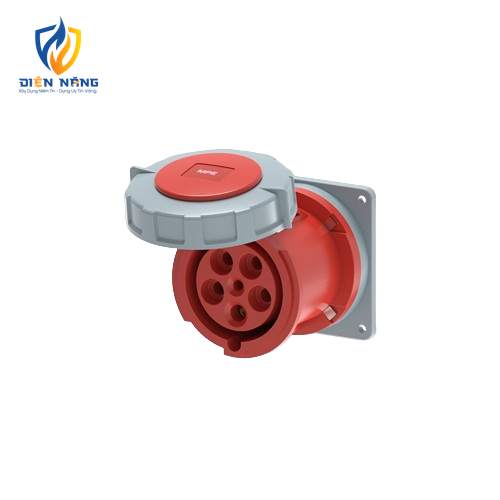 Ổ cắm loại cố định bắt trên bảng điện 5 cực, 63A, IP67 mã MPN2-3352