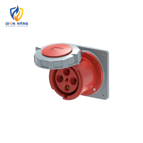 Ổ cắm loại cố định bắt trên bảng điện 4 cực, 125A, IP67 mã MPN2-3442