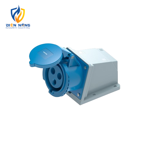 Ổ cắm cố định bắt trên tường 3 cực, 32A, IP44 mã MPN2-123