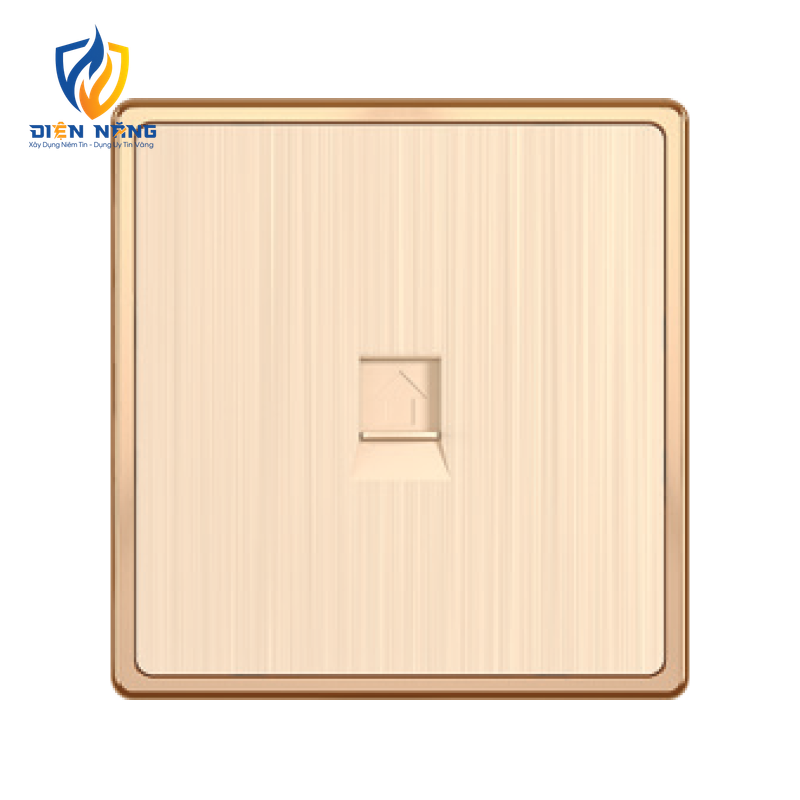 Mặt ổ cắm điện thoại KT86x89mm mã S7TEL