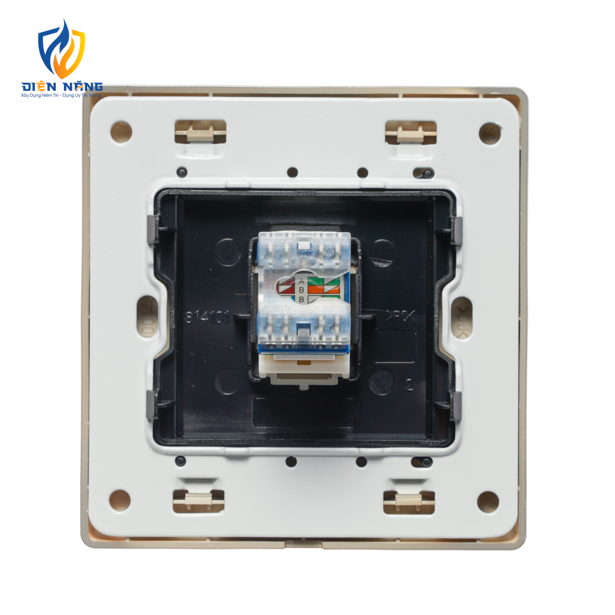 Mặt ổ cắm mạng LAN KT86x89mm mã S7LAN - anh 2