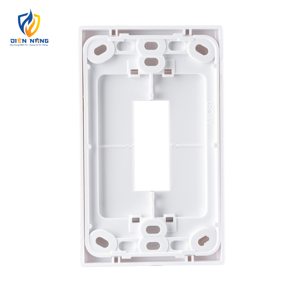 Mặt A20 Plus dùng cho MCB 1 cực KT120x70mm mã AMCB1N - anh 3
