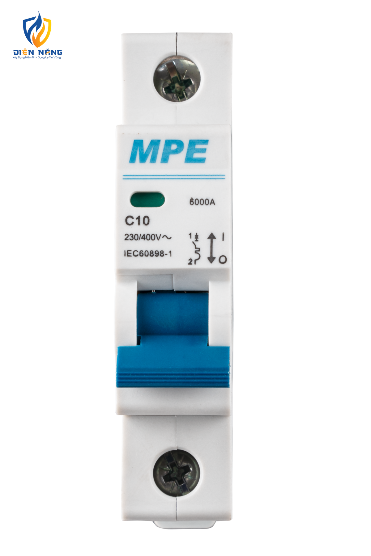 Cầu dao tự động MCB 1 cực, 10A, 6kA mã MP6-C110