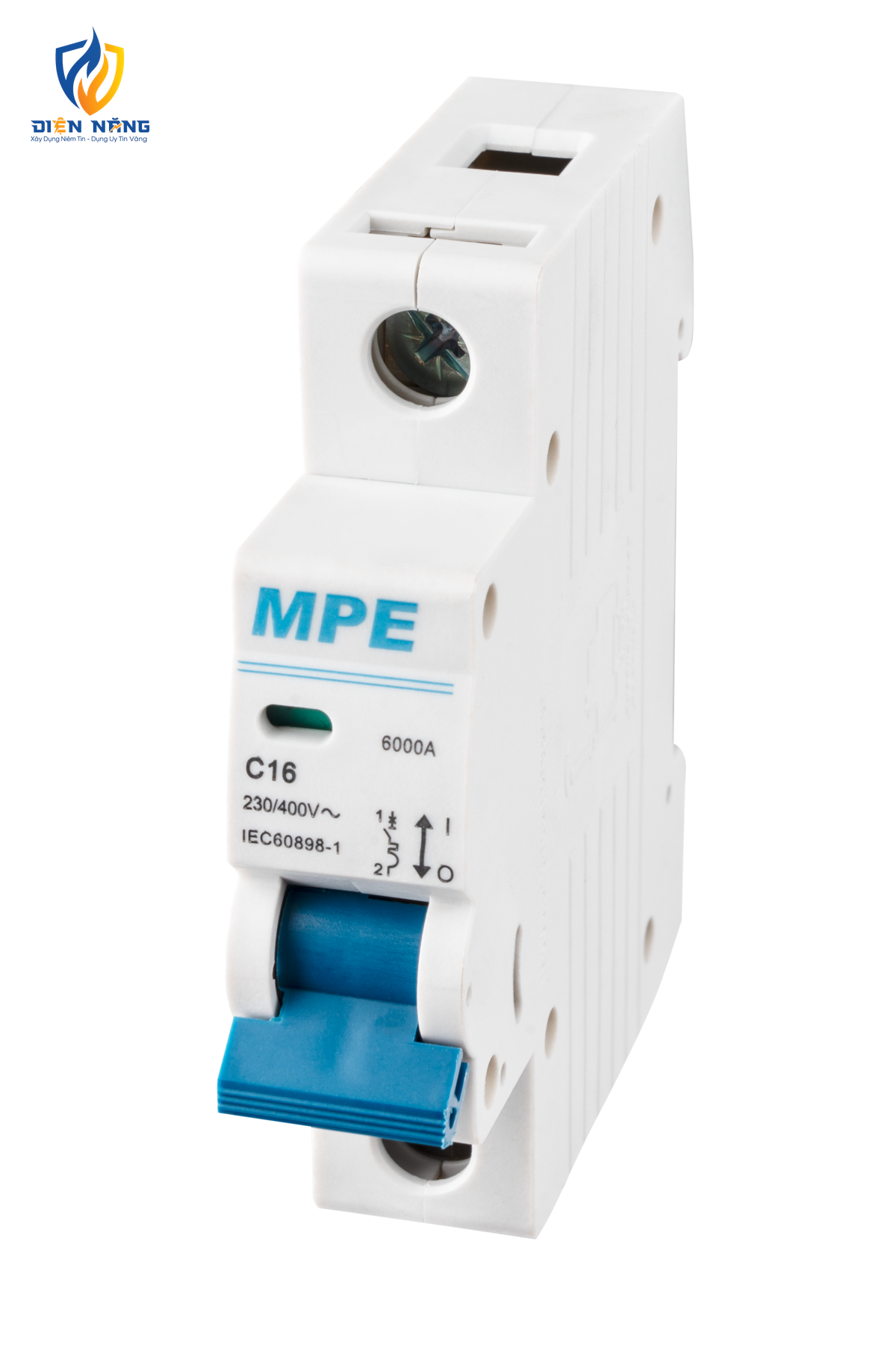 Cầu dao tự động MCB 1 cực, 16A, 6kA mã MP6-C116 - anh 2