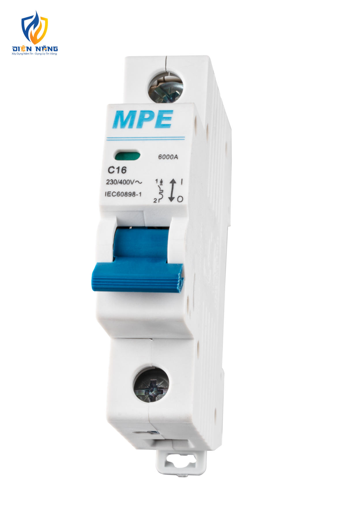Cầu dao tự động MCB 1 cực, 16A, 6kA mã MP6-C116 - anh 3