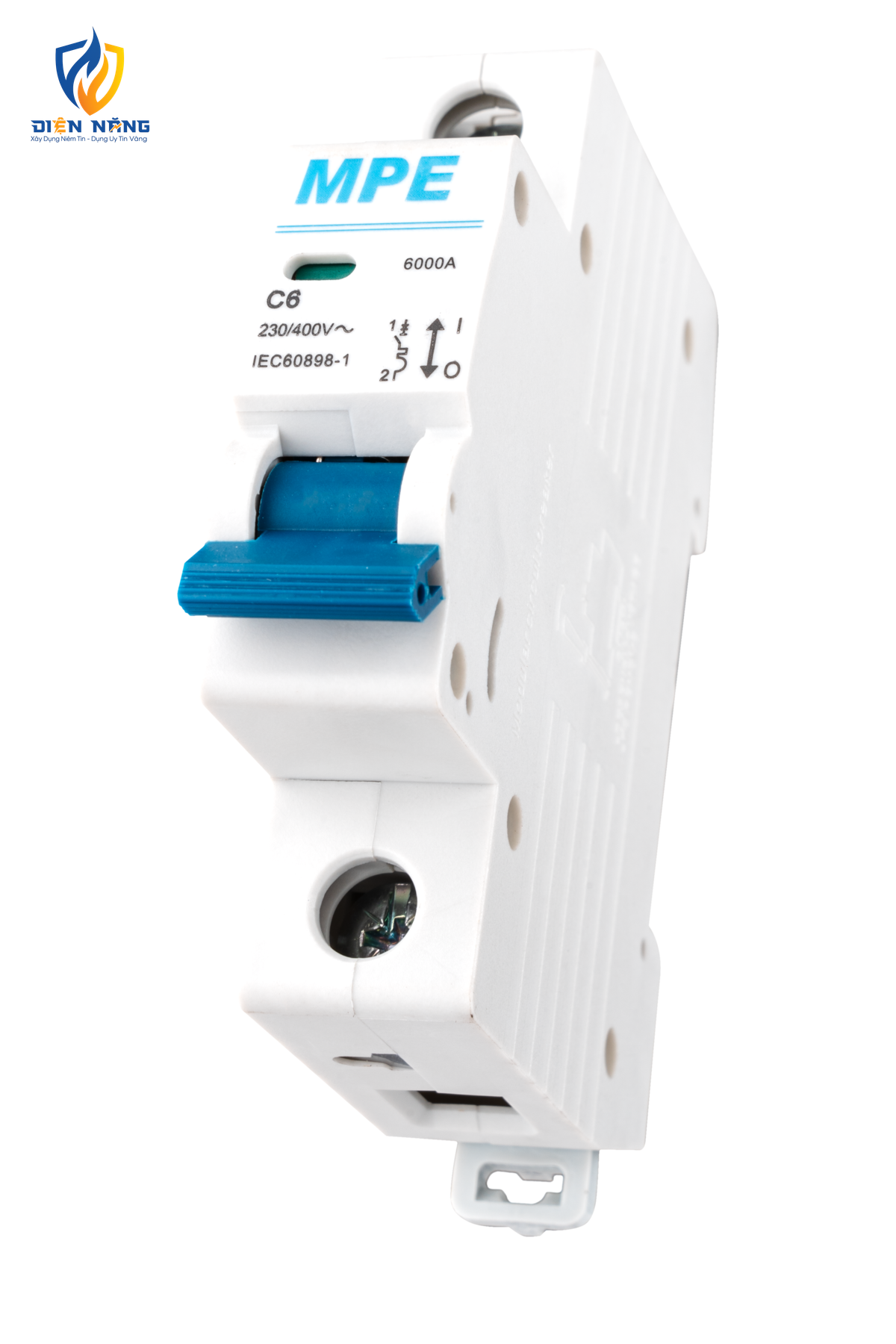Cầu dao tự động MCB 1 cực, 6A, 6kA mã MP6-C106 - anh 3
