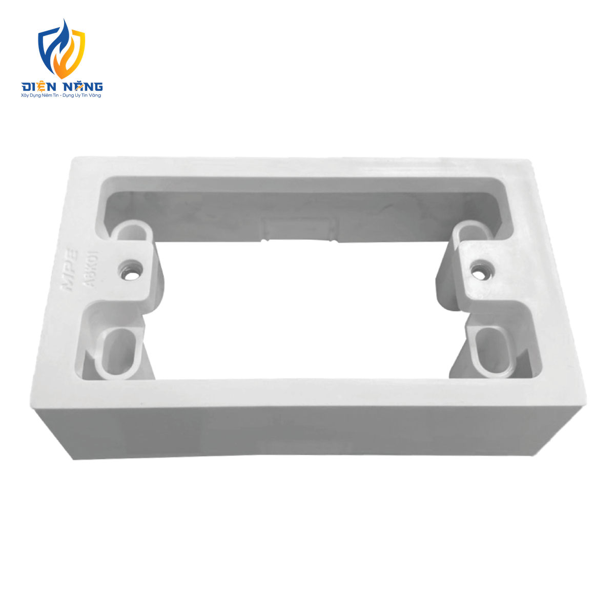 Đế nổi dùng cho mặt nạ đơn Seri A60, A70 Plus KT120x70x33mm mã A6K01