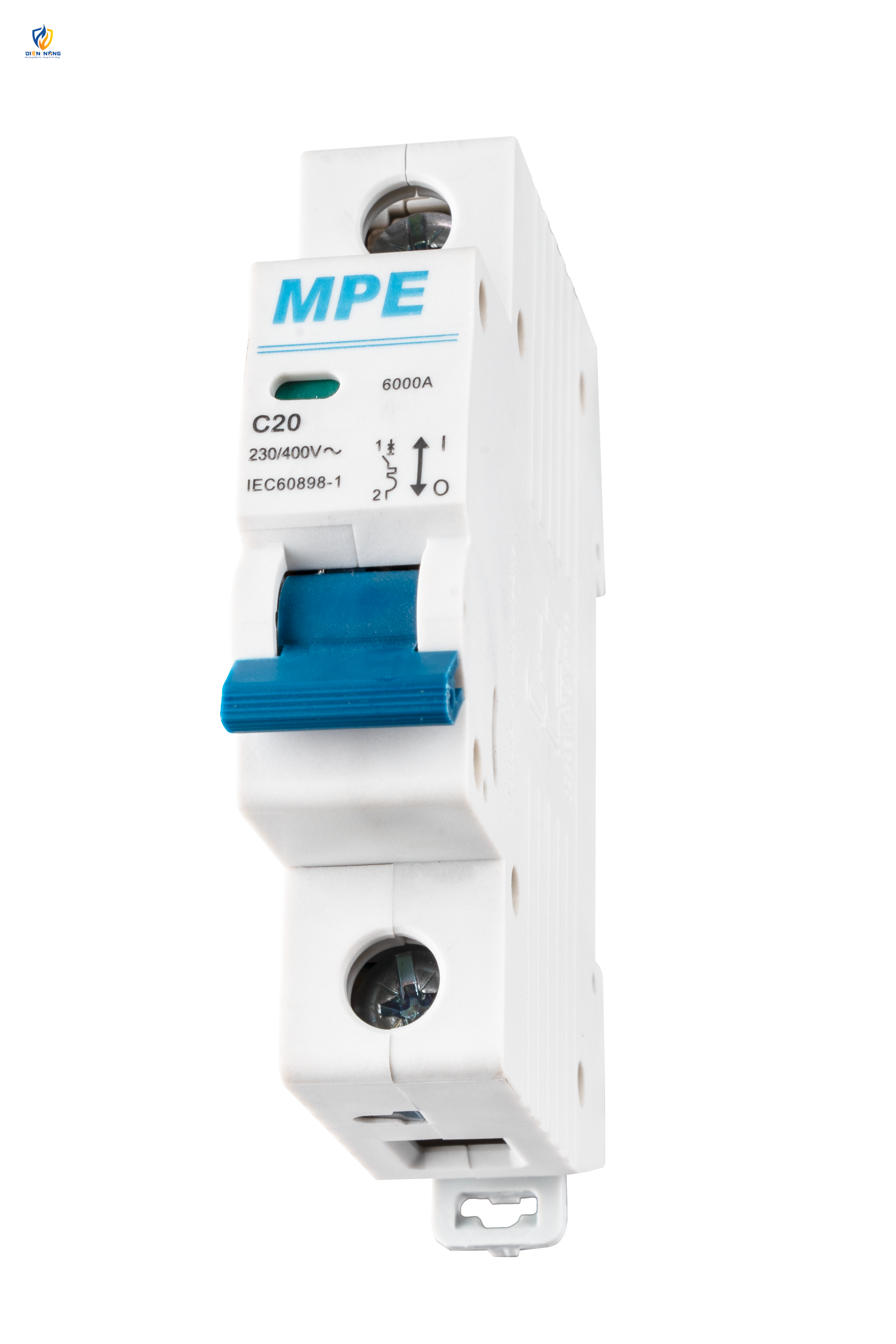 Cầu dao tự động MCB 1 cực, 20A, 6kA mã MP6-C120 - anh 2