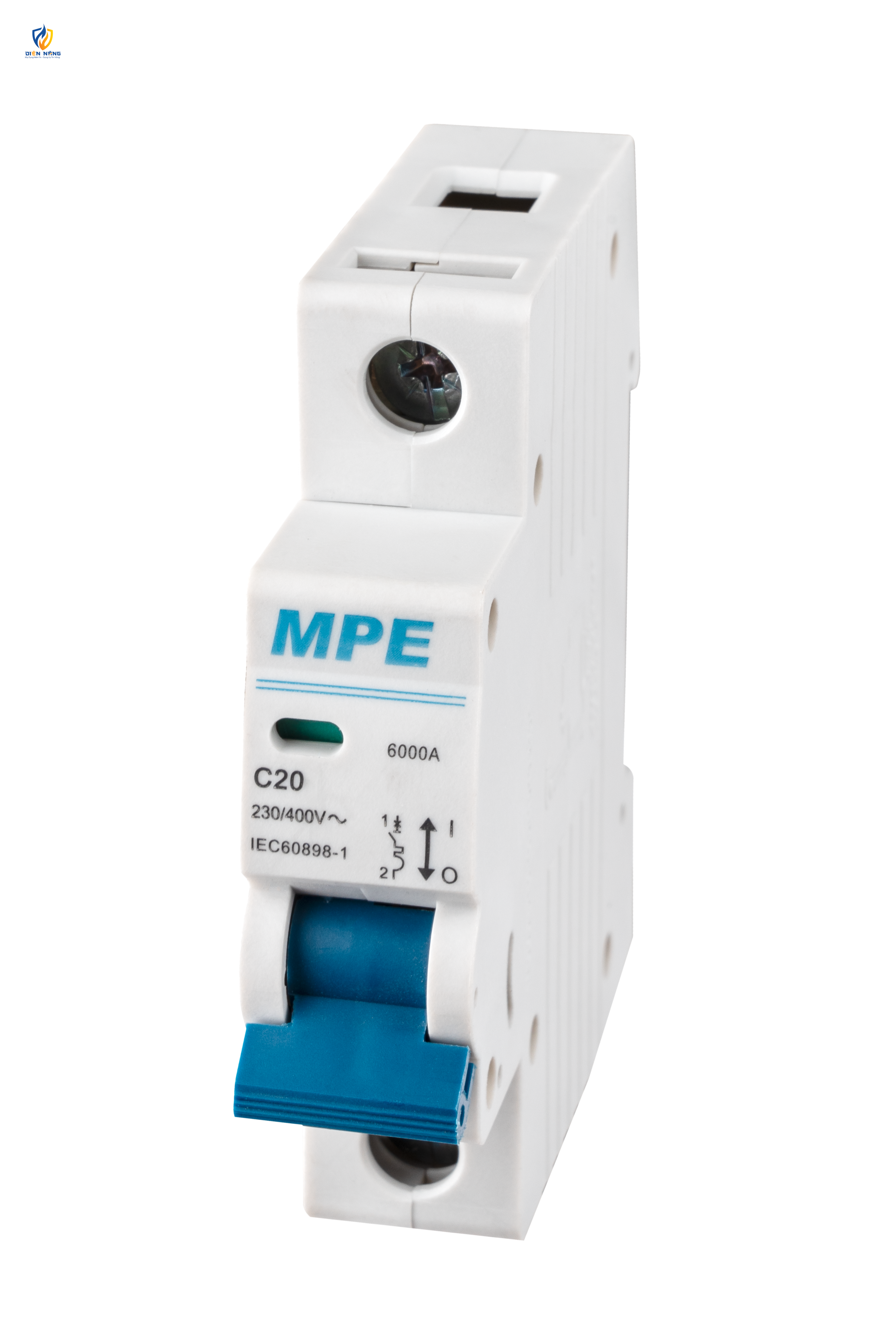 Cầu dao tự động MCB 1 cực, 20A, 6kA mã MP6-C120 - anh 3