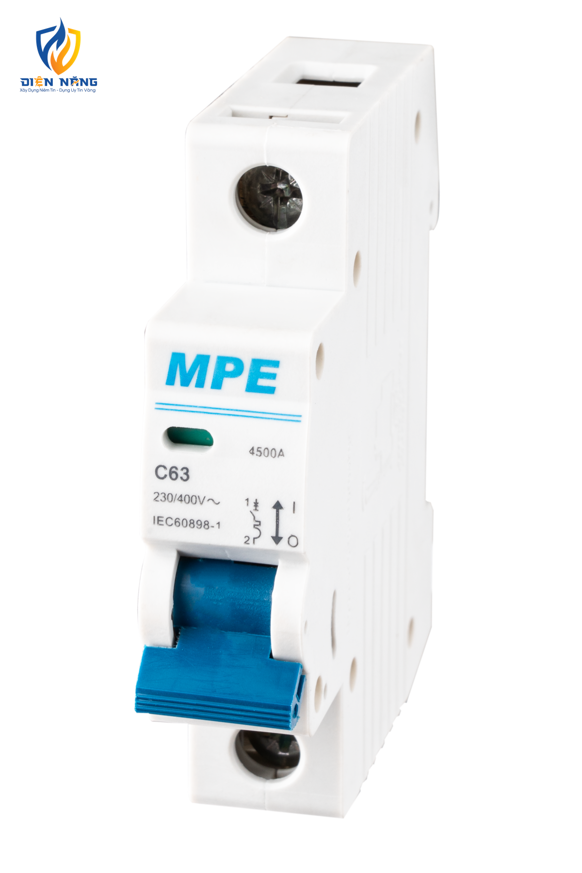 Cầu dao tự động MCB 1 cực, 63A, 4.5kA mã MP4-C163 - anh 2